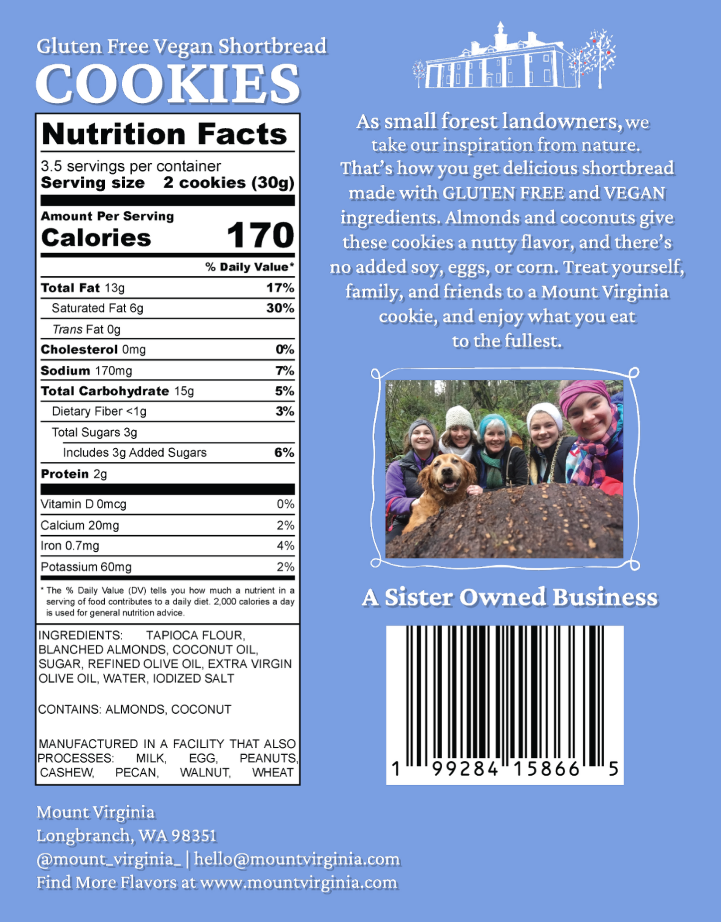 Bite-Sized Gluten Free & Vegan Shortbread