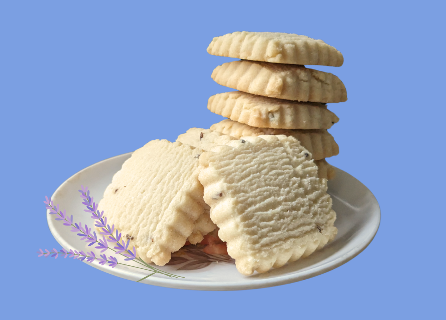 Lavender Shortbread