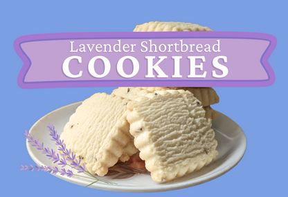 Lavender Shortbread Cookies