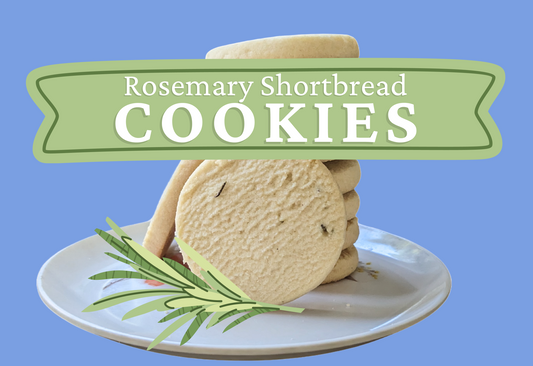 Rosemary Shortbread Cookies